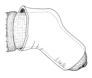 Cutting of lower cone end